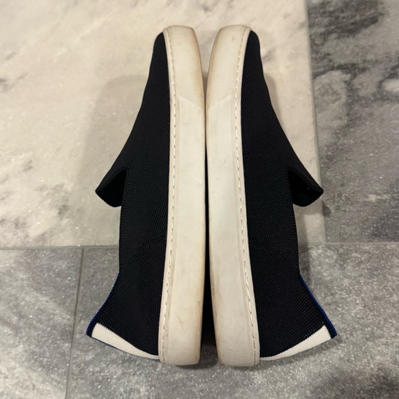 Rothy’s The Original Slip On Sneaker Black Washable Women’s Size 8.5 EUC - Picture 6 of 8